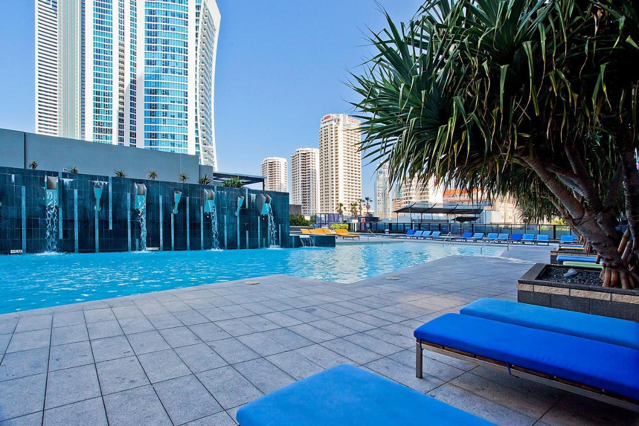 Kids Stay Free In Hinterland View 1 Bedroom Spa Apartment At Circle On Cavill - Q Stay Gold Coast Zewnętrze zdjęcie